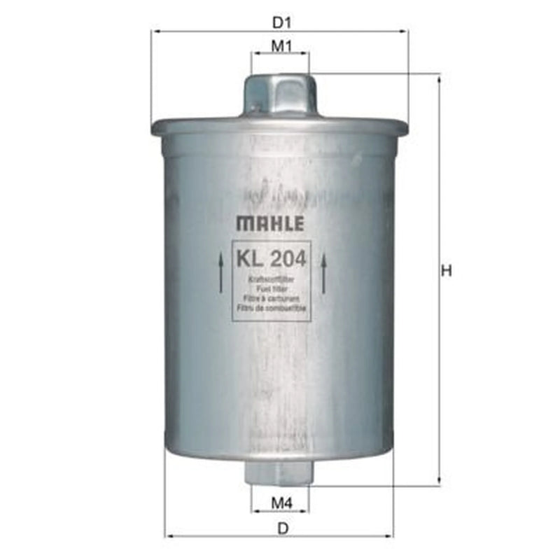 Mahle Fuel Filter Element KL 204