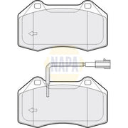 NAPA Front Brake Pad Set NBP1879