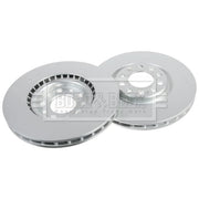 Borg & Beck 2 x Vented Front Brake Discs BBD5271-x2