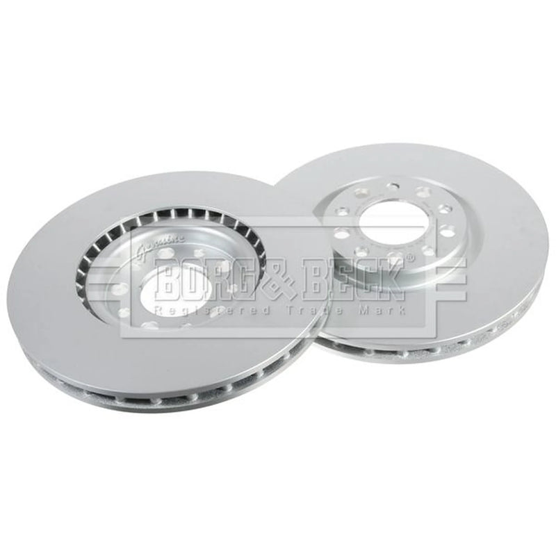 Borg & Beck 2 x Vented Front Brake Discs BBD5271-x2