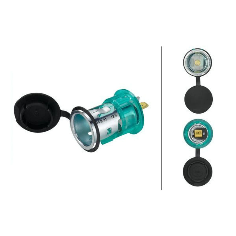 Hella Electrical Socket Connector 8JB 008 023-001