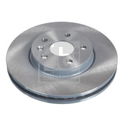 Febi 2 x Front Brake Discs 104857-x2