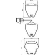 Mintex Front Brake Pad Set MDB2178