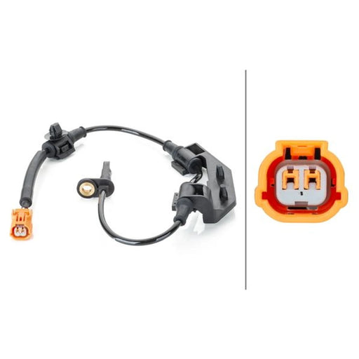 Hella ABS Wheel Speed Sensor Rear 6PU 230 040-091