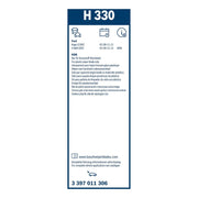 Bosch Conventional Wiper Blade 330mm — H330