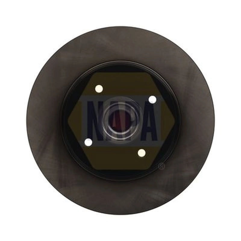 NAPA 2 x Solid Rear Brake Discs NBD5374-x2