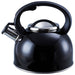 MDS1203 Liberty Black 2.5 Litre Whistling Kettle CW-T056-B1BLA - Liberty Leisure UK - Van Life Living