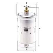 MANN-FILTER Fuel Filter Element WK 845