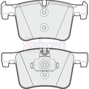 Fahren Front Brake Pad Set fits BMW 1 Sports Hatch 2011-2019