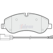 Fahren Front Brake Pad Set fits Ford Tourneo Custom V362 Bus 2012-2023 2.0 2.2