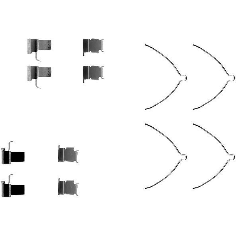 Mintex Brake Pad Accessory Fitting Kit Front MBA1261