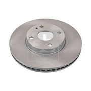 Febi 2 x Internally Vented Front Brake Discs 170740-x2