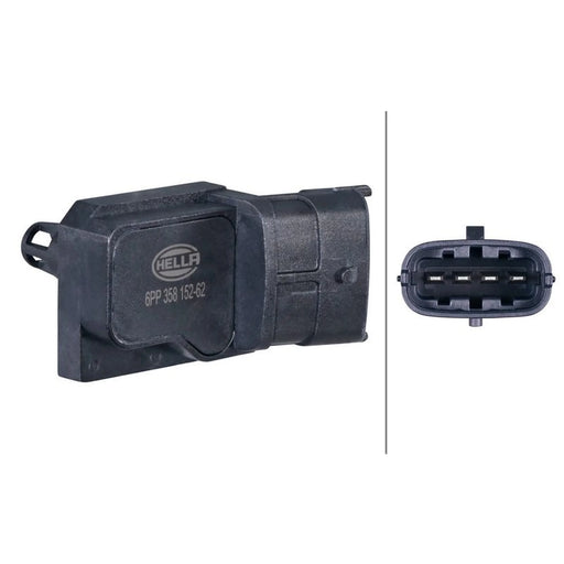 Hella Turbo Boost Pressure Sensor 6PP 358 152-621