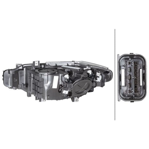 Hella Headlight Headlamp W6W Right 1LJ 354 983-041