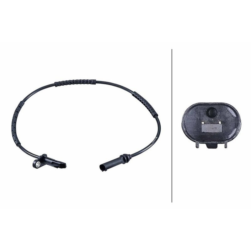 Hella ABS Wheel Speed Sensor Rear 6PU 358 252-831