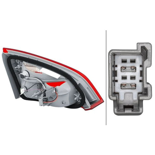 Hella Tail Light / Lamp W16W Right 2NR 354 828-101