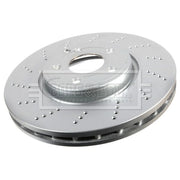 Borg & Beck 2 x Perforated/Vented Front Brake Discs BBD6116S-x2
