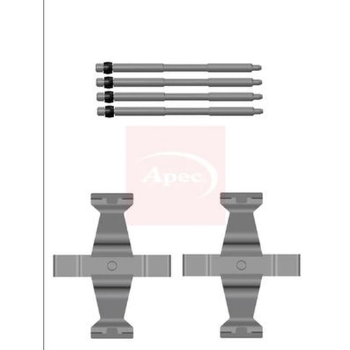 Apec Brake Pad Accessory Fitting Kit Front KIT1566