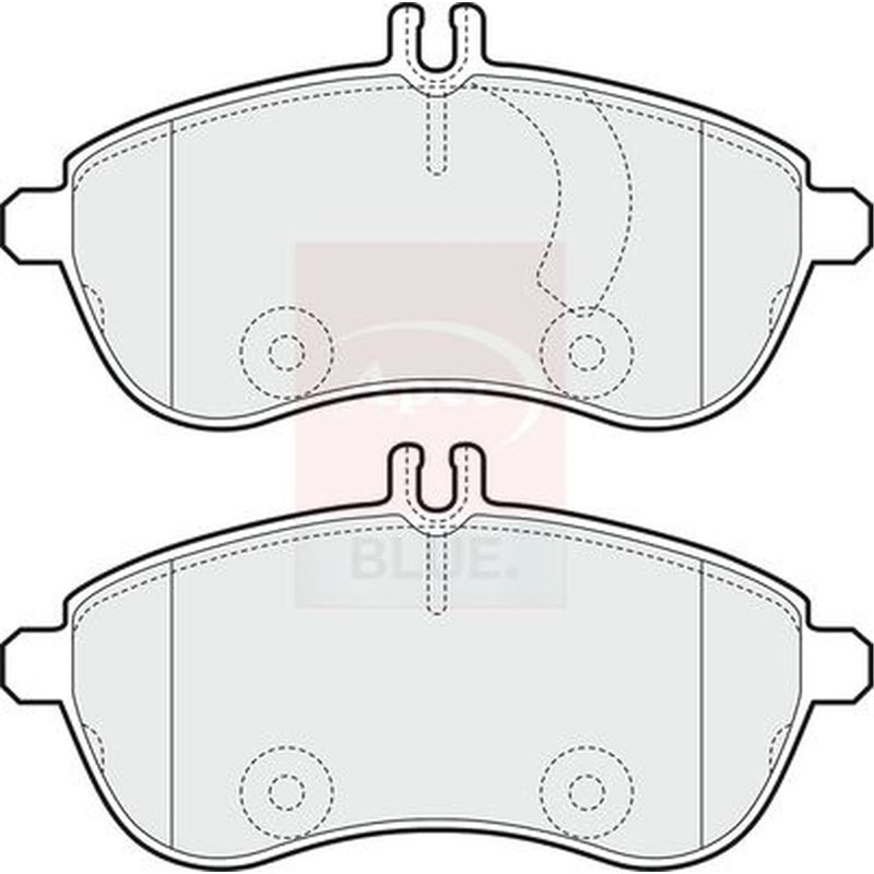 Apec Front Brake Pad Set PD3223