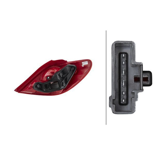 Hella Tail Light / Lamp W5W Left 2VP 354 038-011