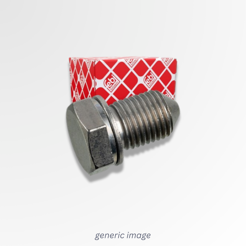 Febi Oil Sump Screw Plug Steel 1007217