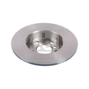 Febi 2 x Solid Rear Brake Discs 104105-x2