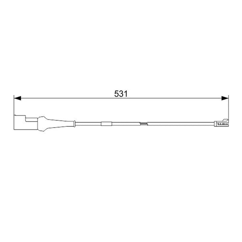 Bosch Brake Pad Wear Sensor Rear 1 987 473 574