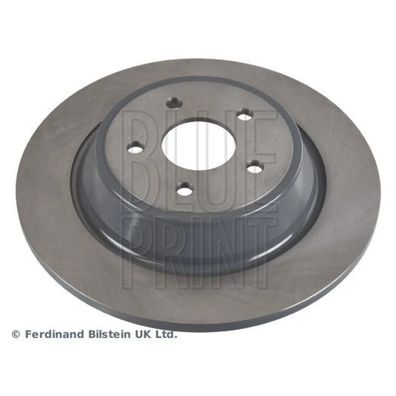 Blue Print 2 x Solid Rear Brake Discs ADF124377-x2