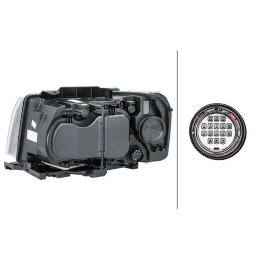 Hella Headlight Headlamp LED Right 1EL 354 813-101