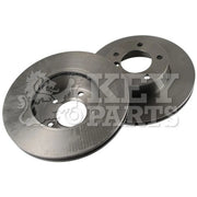 Key Parts 2 x Vented Front Brake Discs KBD4471-x2