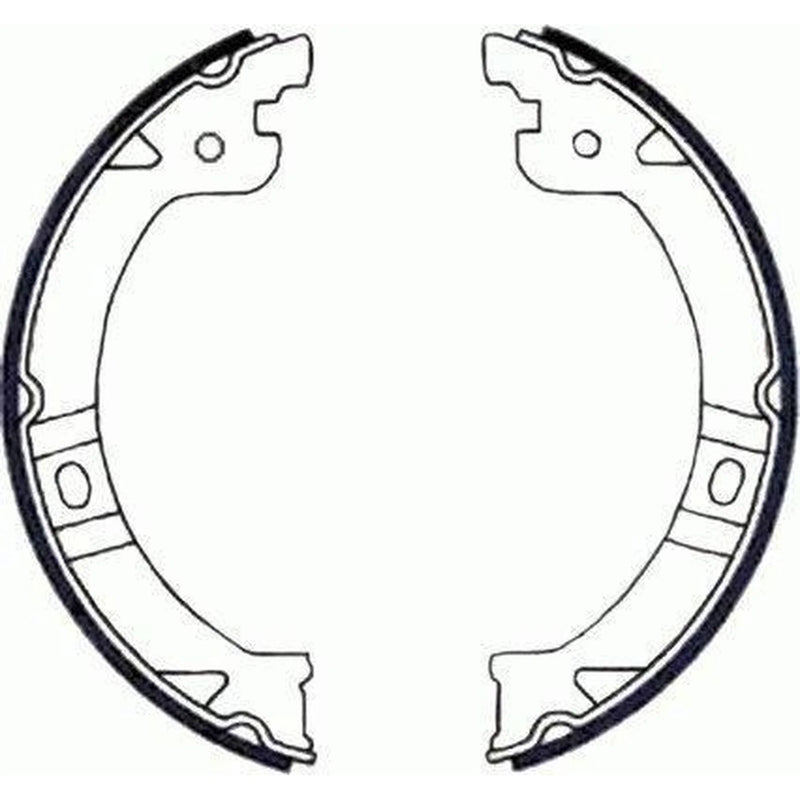 Mintex Parking Brake Shoe Set MFR643