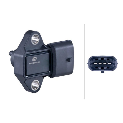 Hella MAP Sensor (Manifold Air Pressure) 6PP 358 152-201