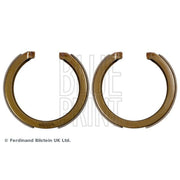 Blue Print Parking Brake Shoe Set Rear ADG04128