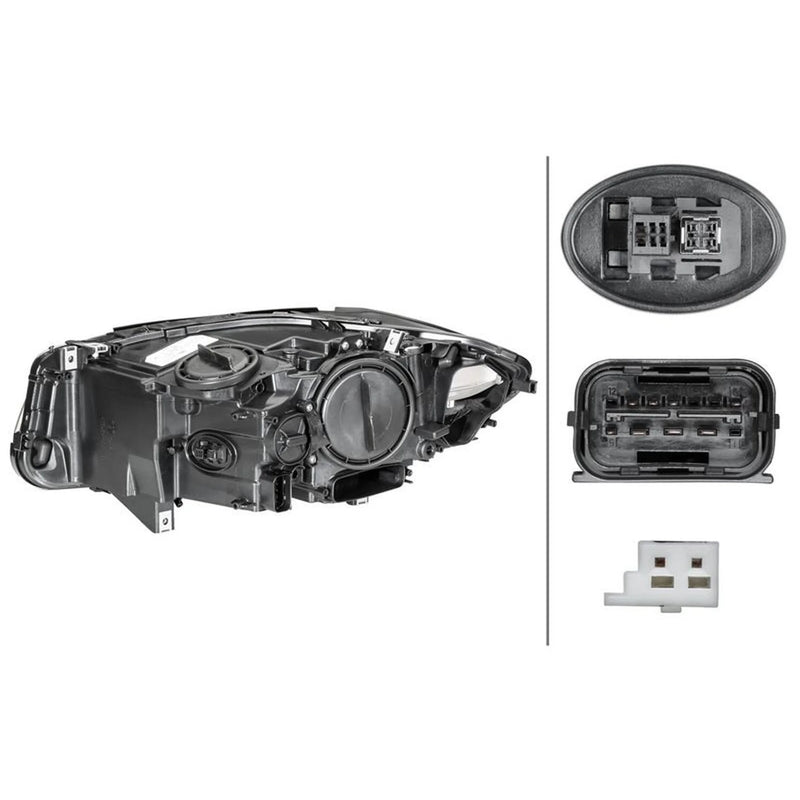 Hella Headlight Headlamp LED Right 1ZS 010 131-621