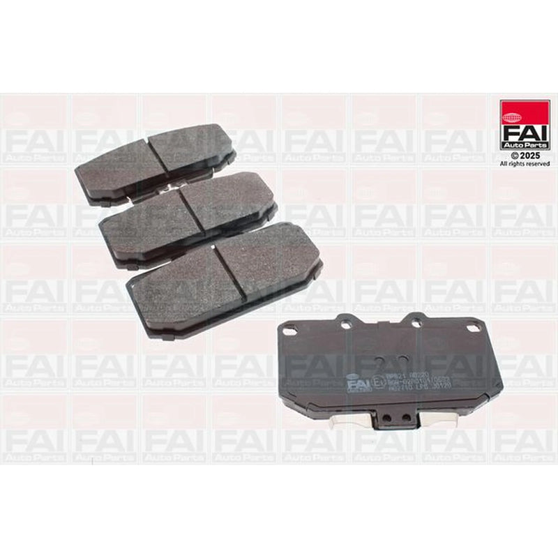 FAI Front Brake Pad Set BP621