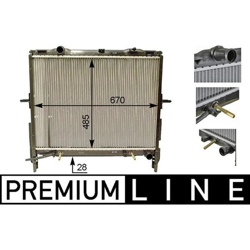 Mahle Engine Radiator CR 1331 000P