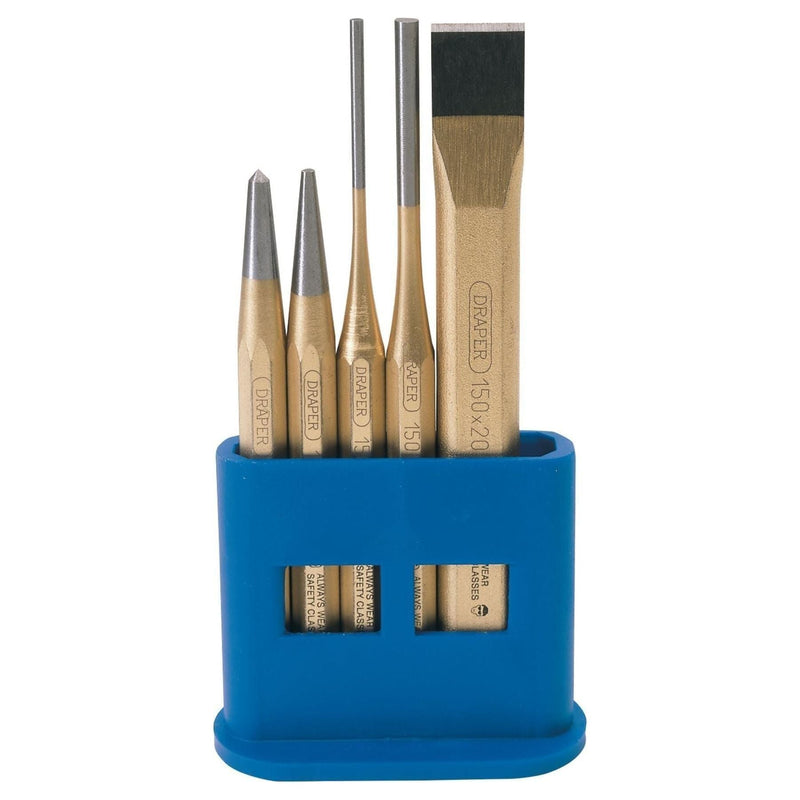 Draper Chisel and Punch Set (5 Piece) 13042 Draper  - Town Parts