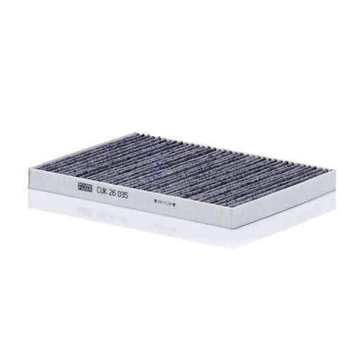 MANN-FILTER Cabin Air Filter (Pollen Filter) behind the CUK 26 035