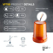 Hella Strobe-Type Beacon High 2XD 357 958-111