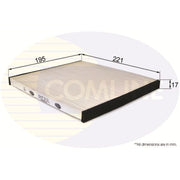 Comline Cabin Air Filter (Pollen Filter) EKF312