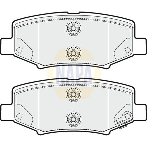 NAPA Rear Brake Pad Set NBP1316