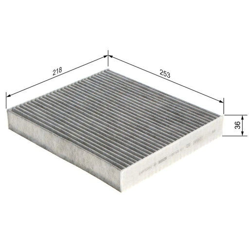 Bosch Cabin Air Filter (Pollen Filter) 1 987 435 511