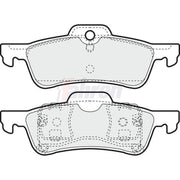 Fahren Rear Brake Solid Discs & Pads fits Mini Mini 2001-2010