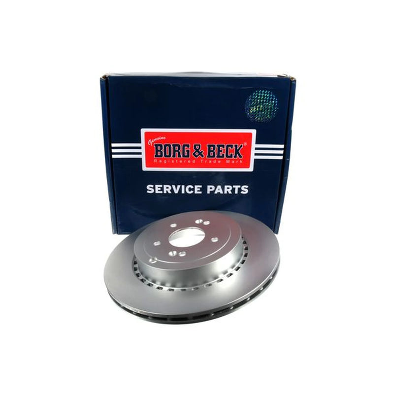 Borg & Beck 2 x Vented Rear Brake Discs BBD6249S-x2