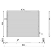 Mahle Low-Temperature Radiator CIR 36 000P