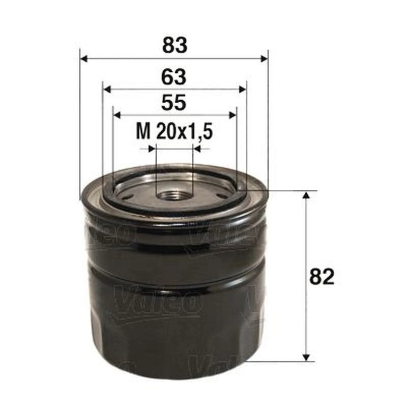 Valeo Engine Oil Filter 586062