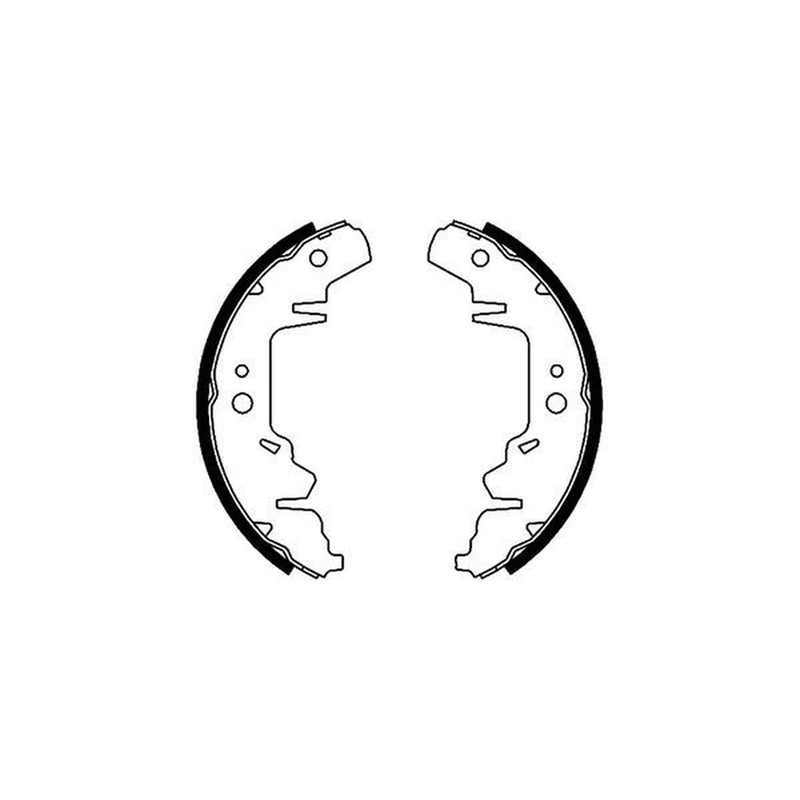 Textar Brake Shoe Set Axle Kit 91056000
