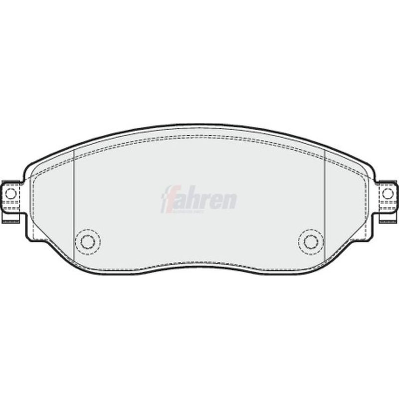 Fahren Front Brake Pad Set FBP3382