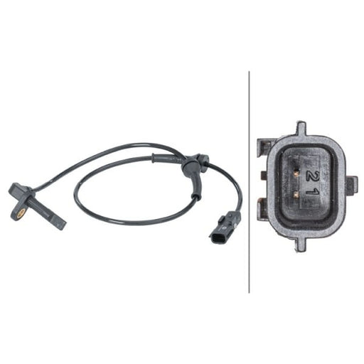 Hella ABS Wheel Speed Sensor Rear 6PU 012 679-911