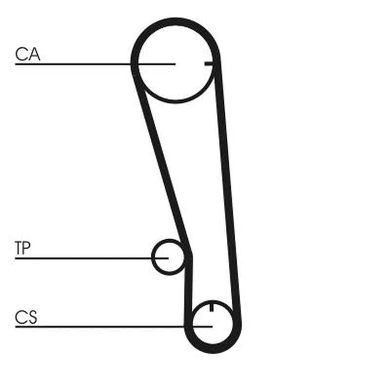 Continental CTAM Timing Belt Cambelt 92 Teeth CT665